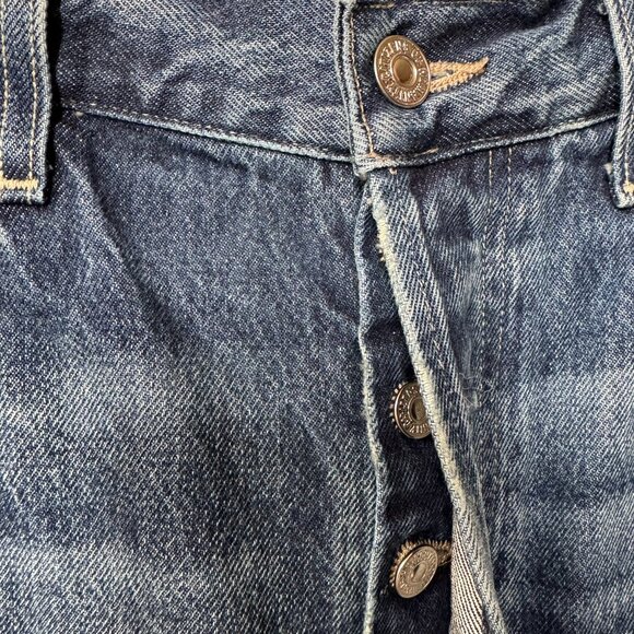 Citizens of Humanity Ayla Baggy Cuffed Crop Wide Leg Jeans Claremont 29 - Picture 7 of 13